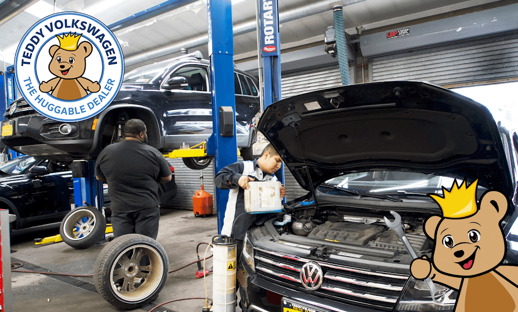 Teddy Volkswagen of the Bronx Service Department featured