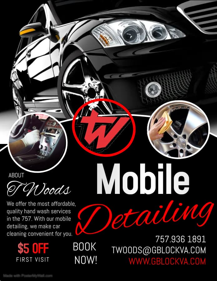 T Woods Mobile Detailing and Pressure Washing featured