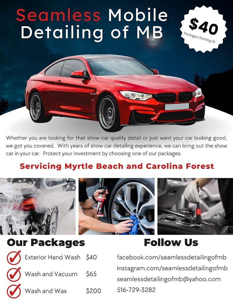 Seamless Mobile Detailing of Myrtle Beach featured
