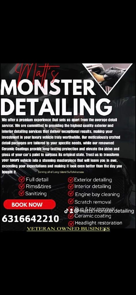 Matt's monster mobile detailing featured