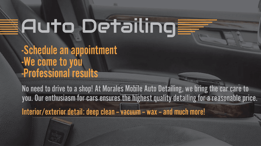 Morales Mobile Auto Detailing featured