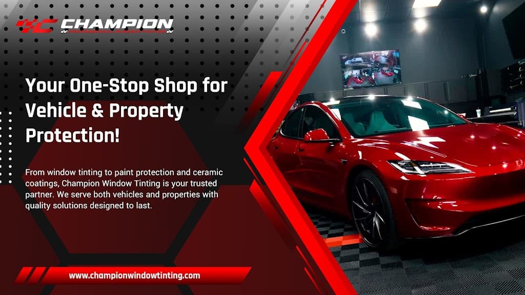 Champion Window Tinting and Ceramic Coating featured
