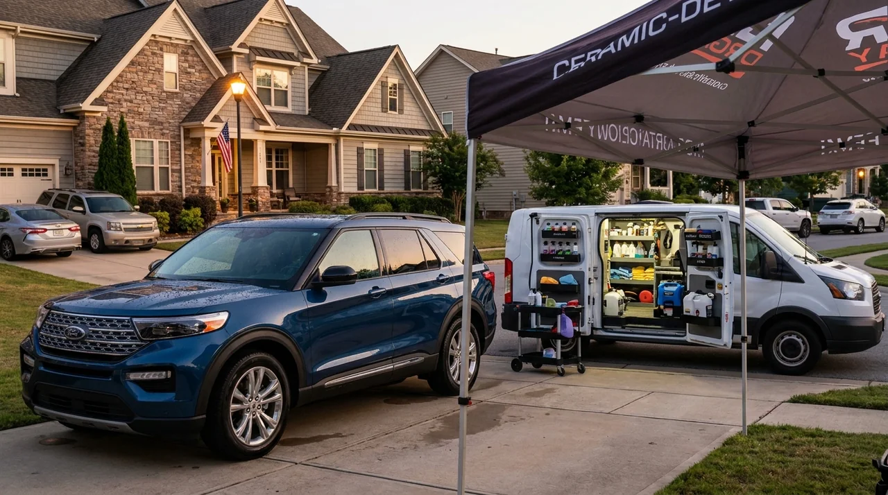 Mobile Detailing vs Shop Detailing: Pros, Cons & Cost