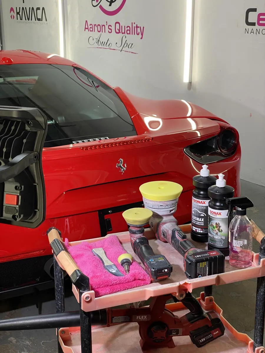 Aaron's Ceramic Coating & Paint Protection — car detailing in Coral Springs