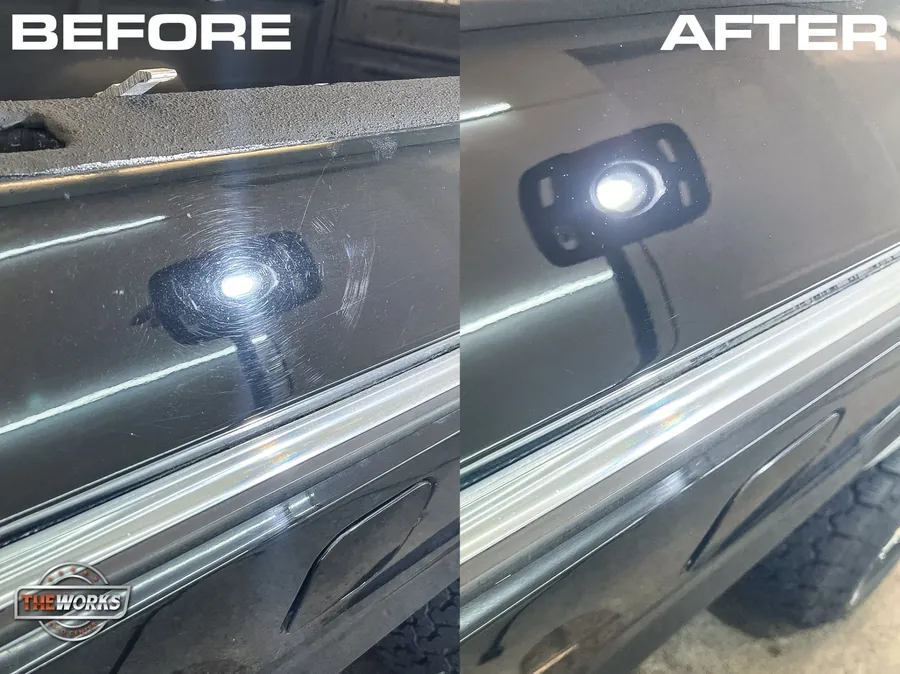 Detailing work by The Works Auto Center